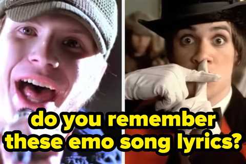 If You Can't Get 15/20 On This Emo Song Quiz, It Probably Was Just A Phase