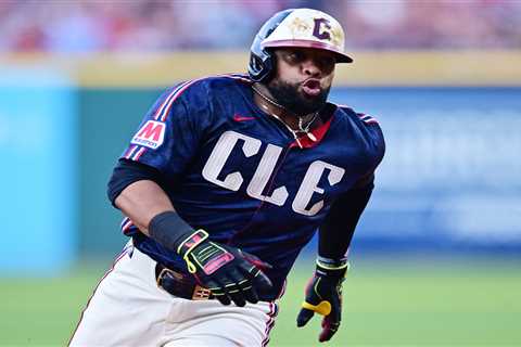 Guardians place former All-Star Carlos Santana on waivers