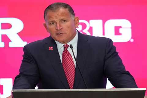 Greg Schiano confident in Rutgers’ chances thanks to revitalized passing attack