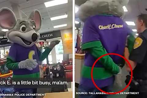 Chuck E. Cheese Mascot Body Cam Arrest Footage Released