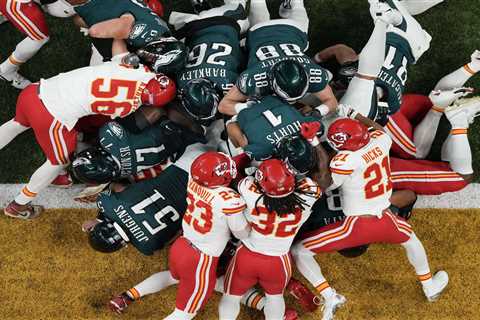 The Eagles’ Tush Push now has a fitting sponsor