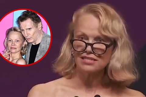 Pamela Anderson Speaks Cryptically Following Liam Neeson 'Fauxmance' Reports