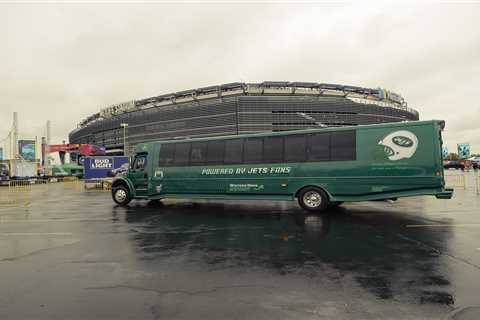 Inside Jets superfan’s insane tailgate with ‘electrical hydraulic’ truck-grill and unmissable Gang..