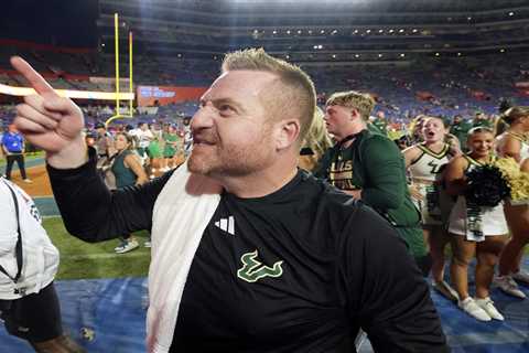 South Florida assistant coaches cause elevator stoppage after celebrating too hard following win..