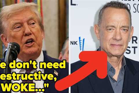 Trump Is Now Going After Tom Hanks, Calling Him Destructive And WOKE