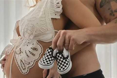 Guess The Expecting Couple In This Baby Bump Pic!