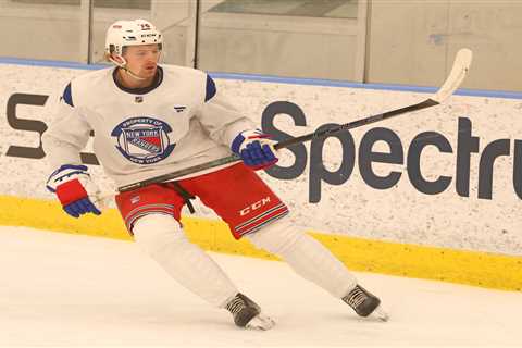 Brennan Othmann enters his fifth Rangers rookie camp a new man — with the clock ticking
