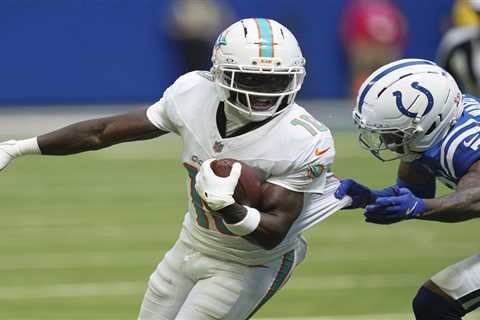 Tyreek Hill says his mind is on ‘playing ball’ as he faces domestic abuse allegations from ex-wife