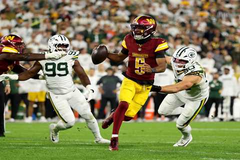 Jayden Daniels’ Week 3 status iffy with surprise Commanders injury concern