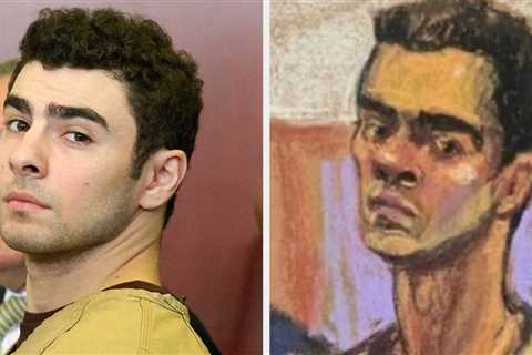 The Internet Is Absolutely Roasting This New Courtroom Sketch Of Luigi Mangione