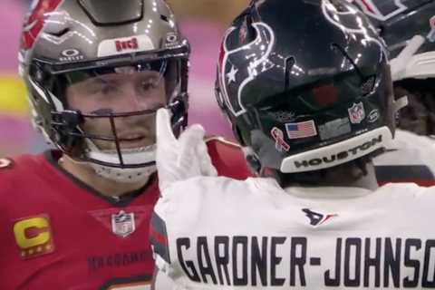 Baker Mayfield’s blunt response after fiery CJ Gardner-Johnson moment: ‘We don’t take any s–t’