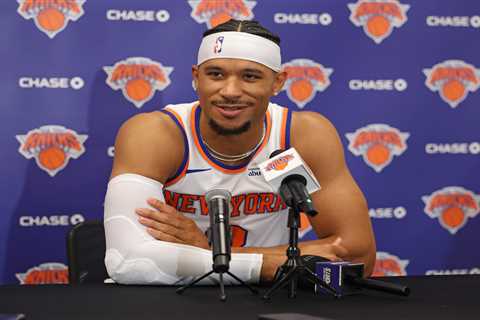 Josh Hart’s surgically repaired finger remains a Knicks concern with few options