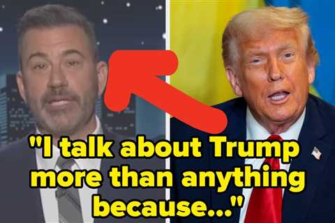 Jimmy Kimmel Just Came Straight Out And Said The Real Reason He Doesn't Like Trump