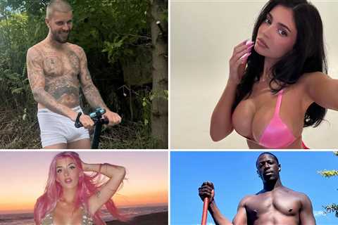 September 2025 Hot Shots ... Stars Strippin' For Fall!