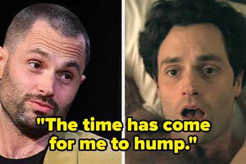 Penn Badgley Talked About Filming THAT Sex Scene For You, And Now I Can't Watch The Episode The..