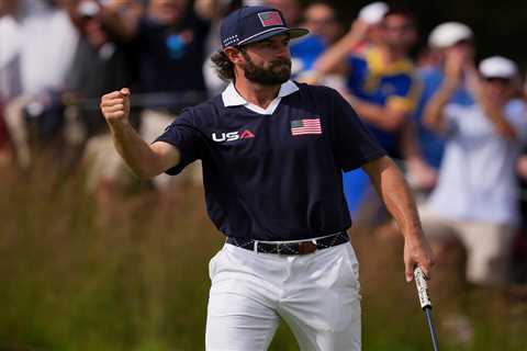 Ryder Cup rookie Cameron Young a natural playing at familiar Bethpage Black