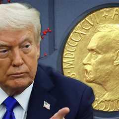 President Donald Trump Falls Short of Winning Nobel Peace Prize