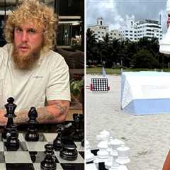 Celebrities Playing Chess -- Checkmate!