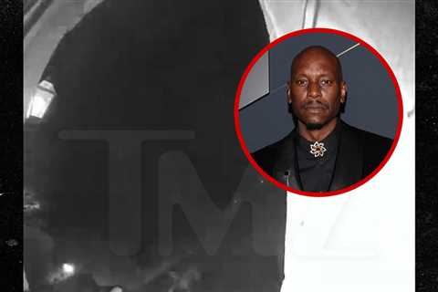 Tyrese's Dogs Seen on Video Just Before Dashing to House to Maul Sweet Pooch
