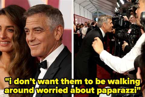 George Clooney Opened Up About Raising His And Amal Clooney’s Kids Far, Far, Far Away From..