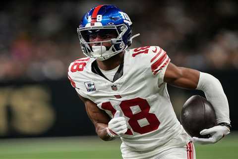 Darius Slayton doubtful for Giants’ already-thin receiver corps