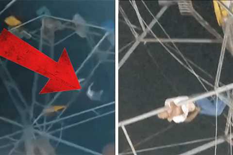 Man Dangles From Ferris Wheel at Fair in Brazil, on Video