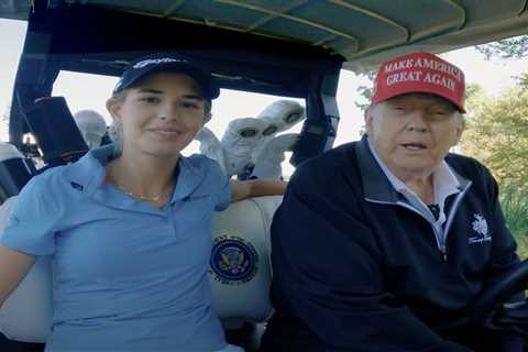 Trump’s granddaughter Kai shares video of them bonding during round of golf