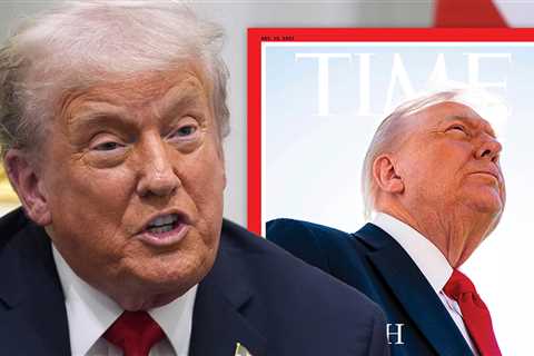Donald Trump Slams TIME Magazine Cover Photo