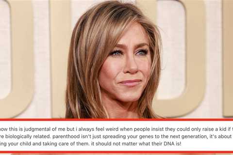 Jennifer Aniston Said She Never Wanted To Adopt In Spite Of Her Fertility Struggles Because She..