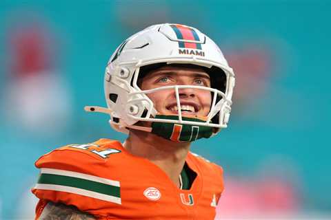Carson Beck throws four interceptions as Miami loses first game in stunning upset to Louisville