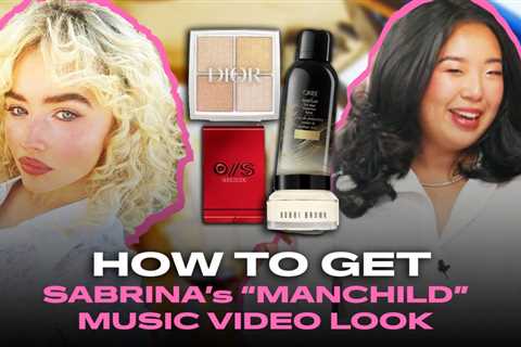 Re-Creating Sabrina Carpenter’s ‘Manchild’ Music Video Look | Rock the Look