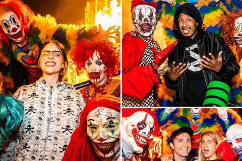 Celebs At Halloween Horror Nights 2025 ... Freaky Fun Photos!