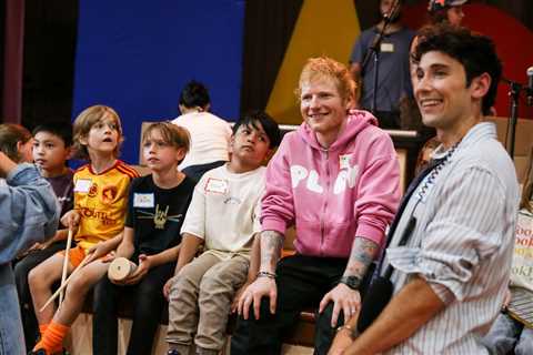 Ed Sheeran Shares Songwriting Secrets, Writes Killer Tooth Brushing Jam With 3rd Graders in Sweet..