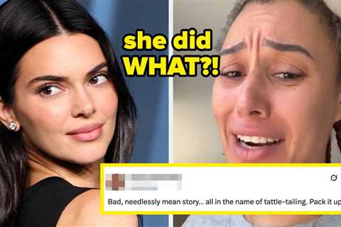 People Are Defending Kendall Jenner After Her Famous Ex’s Sister Posted A TikTok Criticizing This..