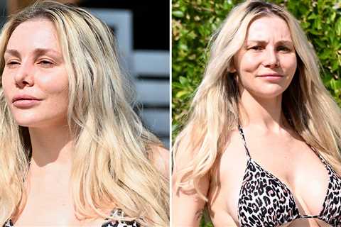 Courtney Stodden Shows Off Nose Job While Taking Out the Trash