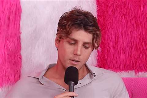 Lukas Gage Cries on 'Just Trish' Recalling Seeing Dad After Grandma's Death