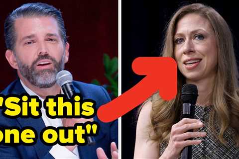 Donald Trump Jr. Is Throwing A Full-On Tantrum At Chelsea Clinton Over Her White House Renovation..