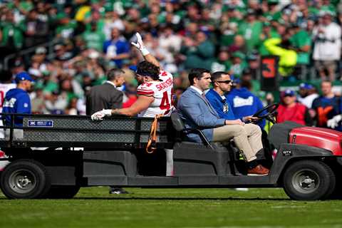 Giants rookie Cam Skattebo suffers horrifying leg injury that left teammates in shock