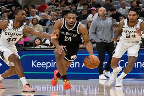 Nets can’t hold on to fourth-quarter lead as furious rally is wasted in loss to Spurs