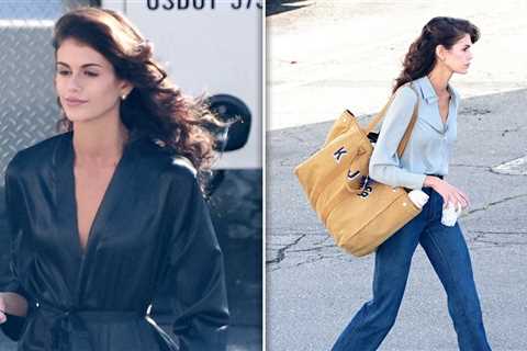 Kaia Gerber is Mom Cindy Crawford's Twin in First Look at New '80s Show
