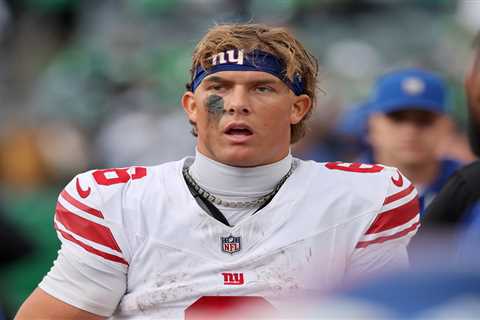 Giants are in the Jaxson Dart danger zone after step back that continues losing ways