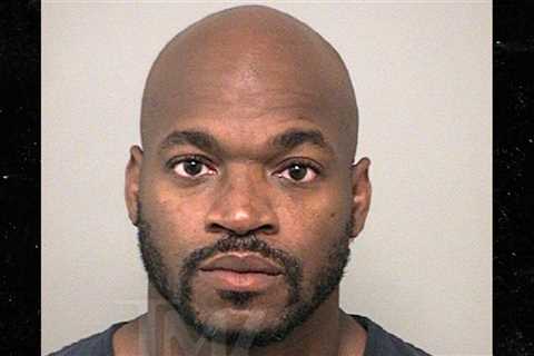 Adrian Peterson Looks Stoic In DWI Arrest Mug Shot