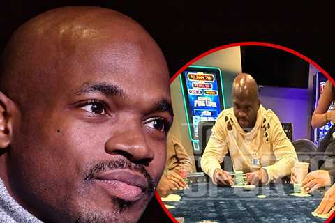 Adrian Peterson Admitted To Boozing At Poker Game Hours Before DWI Arrest, Cops Say