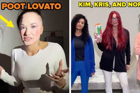 Demi Lovato As Poot Lovato, Janelle Monáe As The Cat In The Hat, And More 2025 Celebrity Halloween..