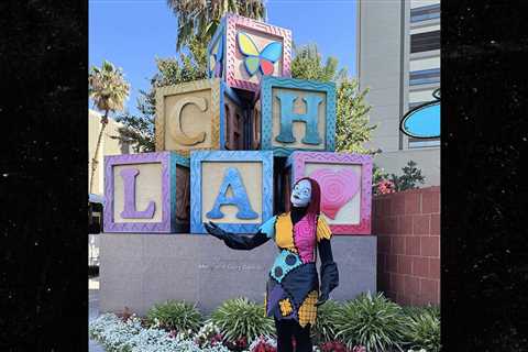 Janelle Monae Dresses as 'Nightmare Before Christmas' at Children's Hospital