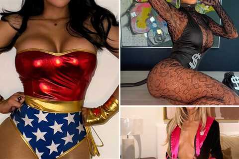 Stars In Sexy Halloween Costumes 2025 Guess Who!