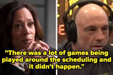 Kamala Harris Shared How She Really Feels About Not Doing Joe Rogan's Podcast