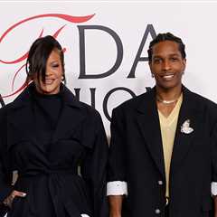 Rihanna & A$AP Rocky Make First Red Carpet Appearance Since Daughter's Birth