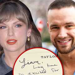 Taylor Swift Told Liam Payne She Was ‘Always Cheering’ for Him in Note Up For Auction