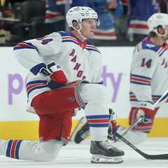 Rangers’ Adam Edstrom benched for what he calls ‘up and down’ play